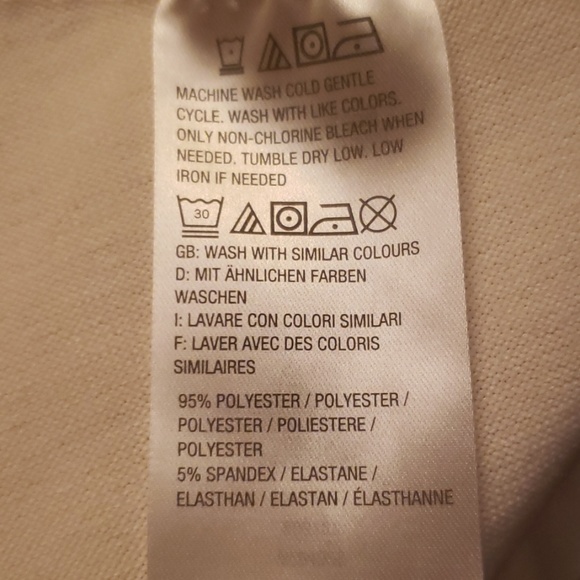 🧥 NWOT. DENIM & CO. CREAM CARDIGAN - Picture 8 of 8